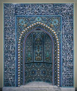 الطراز الصفوي في التصميم الإسلامي