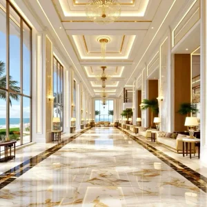 تصميم ديكور الفنادق والاستراحات