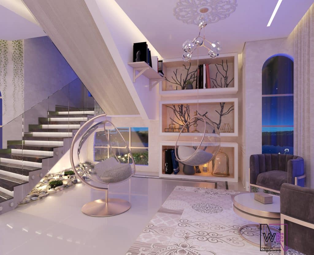 تصميم فيلا مدينة برج العرب ستايل مودرن - We Design